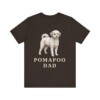 Pomapoo Dad Shirt, Vintage Dog Sketch Tee, Dog Dad Gift