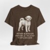 Pomapoo Humor Shirt, Vintage Dog Sketch Tee, Dog Humor Gift