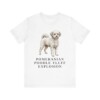 Pomapoo Humor Shirt, Vintage Dog Sketch Tee, Dog Humor Gift
