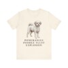 Pomapoo Humor Shirt, Vintage Dog Sketch Tee, Dog Humor Gift