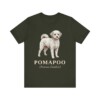 Pomapoo Latin Shirt, Vintage Dog Sketch Tee, Dog Latin Gift