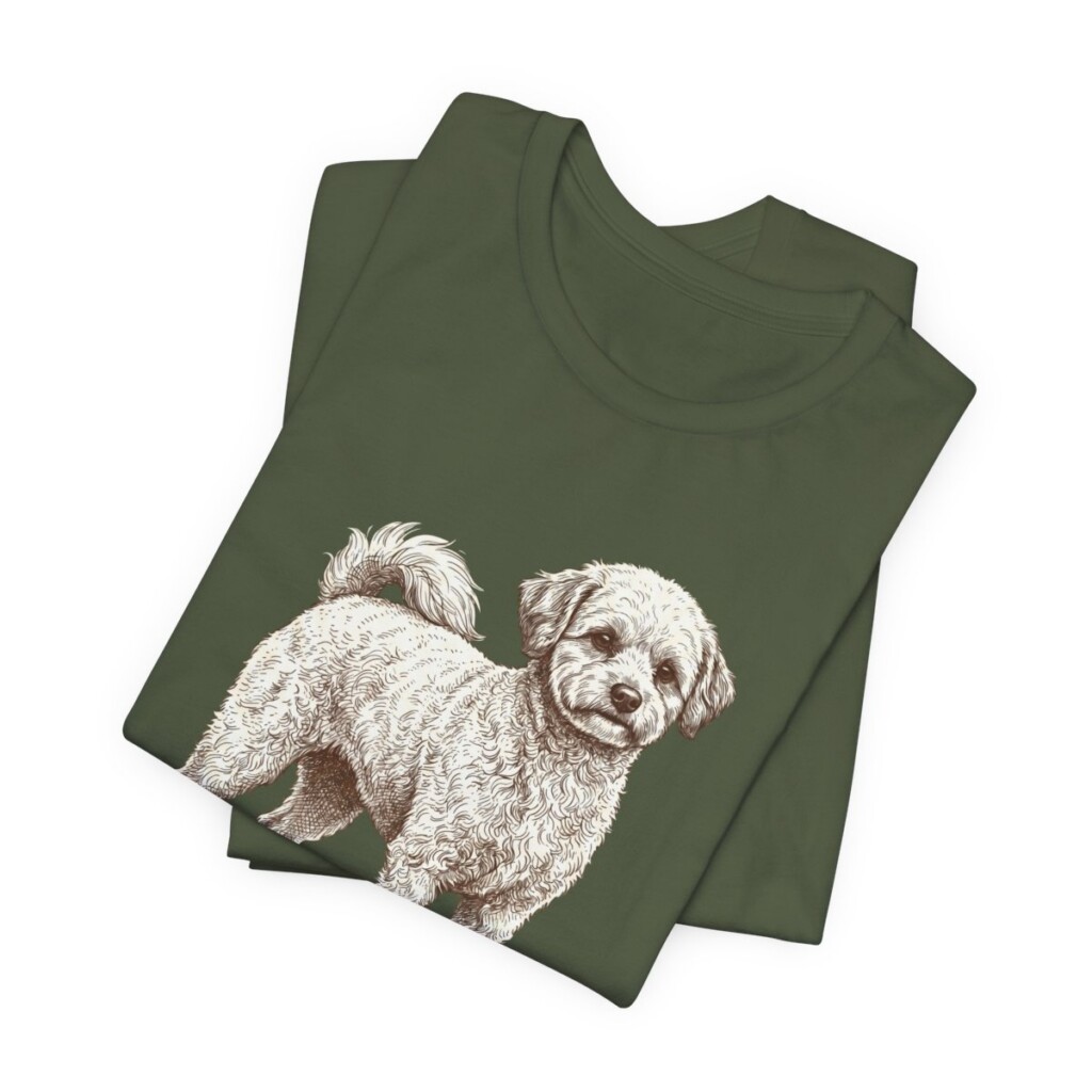 Pomapoo Latin Shirt, Vintage Dog Sketch Tee, Dog Latin Gift