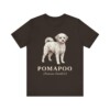 Pomapoo Latin Shirt, Vintage Dog Sketch Tee, Dog Latin Gift