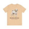 Pomapoo Latin Shirt, Vintage Dog Sketch Tee, Dog Latin Gift