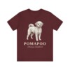 Pomapoo Latin Shirt, Vintage Dog Sketch Tee, Dog Latin Gift