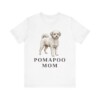 Pomapoo Mom Shirt, Vintage Dog Sketch Tee, Dog Mom Gift