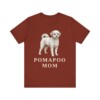Pomapoo Mom Shirt, Vintage Dog Sketch Tee, Dog Mom Gift