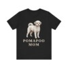 Pomapoo Mom Shirt, Vintage Dog Sketch Tee, Dog Mom Gift