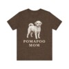 Pomapoo Mom Shirt, Vintage Dog Sketch Tee, Dog Mom Gift
