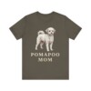 Pomapoo Mom Shirt, Vintage Dog Sketch Tee, Dog Mom Gift