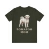 Pomapoo Mom Shirt, Vintage Dog Sketch Tee, Dog Mom Gift