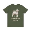 Pomapoo Mom Shirt, Vintage Dog Sketch Tee, Dog Mom Gift