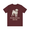 Pomapoo Mom Shirt, Vintage Dog Sketch Tee, Dog Mom Gift