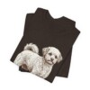Pomapoo Shirt, Vintage Dog Sketch Tee, Dog Lover Gift