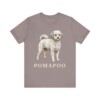 Pomapoo Shirt, Vintage Dog Sketch Tee, Dog Lover Gift