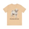 Pomapoo Shirt, Vintage Dog Sketch Tee, Dog Lover Gift