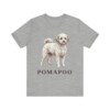 Pomapoo Shirt, Vintage Dog Sketch Tee, Dog Lover Gift