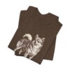 Pomchi Dad Shirt, Vintage Dog Sketch Tee, Dog Dad Gift