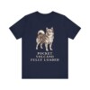 Pomchi Humor Shirt, Vintage Dog Sketch Tee, Dog Humor Gift