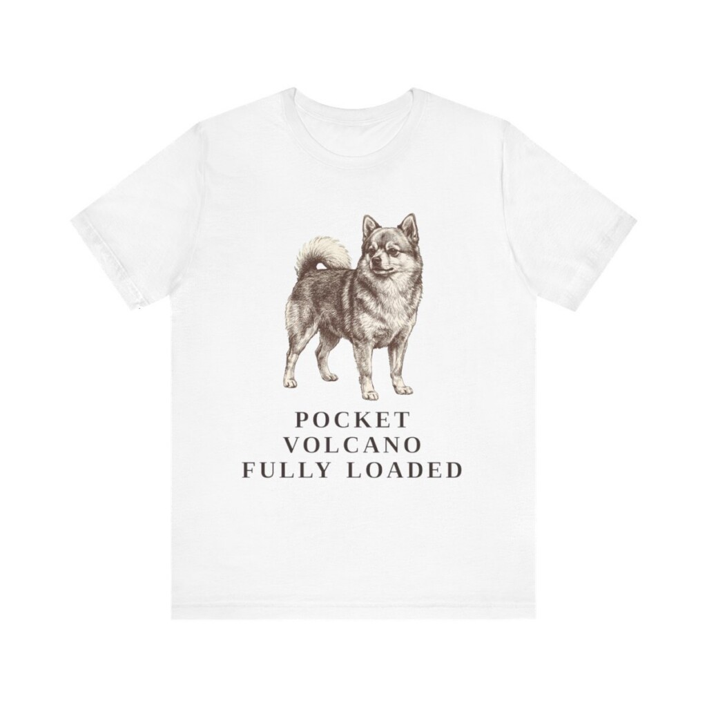 Pomchi Humor Shirt, Vintage Dog Sketch Tee, Dog Humor Gift
