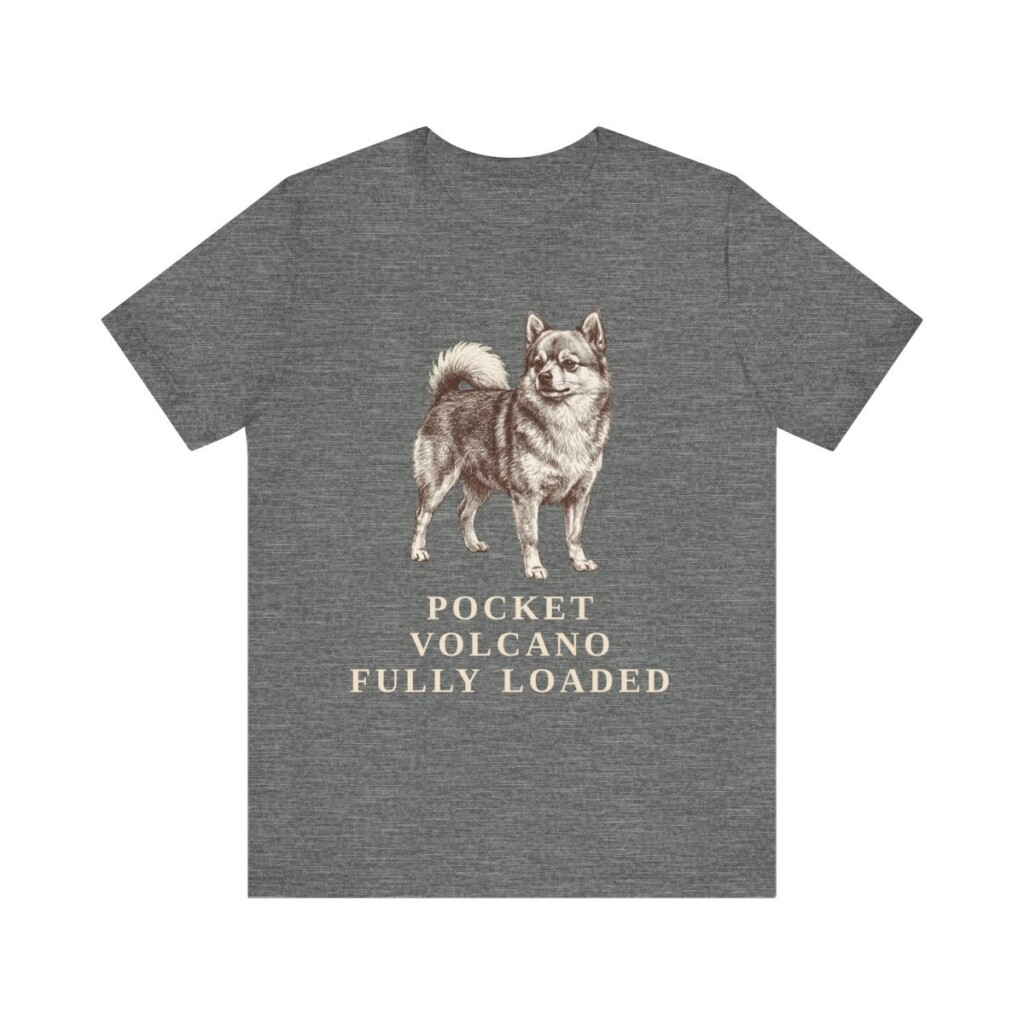 Pomchi Humor Shirt, Vintage Dog Sketch Tee, Dog Humor Gift