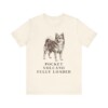 Pomchi Humor Shirt, Vintage Dog Sketch Tee, Dog Humor Gift