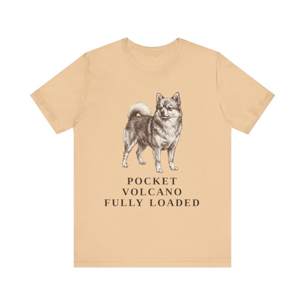 Pomchi Humor Shirt, Vintage Dog Sketch Tee, Dog Humor Gift