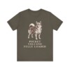 Pomchi Humor Shirt, Vintage Dog Sketch Tee, Dog Humor Gift