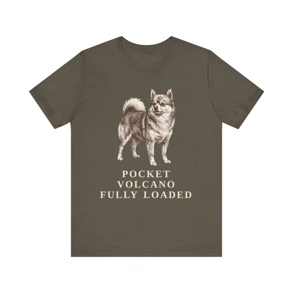 Pomchi Humor Shirt, Vintage Dog Sketch Tee, Dog Humor Gift