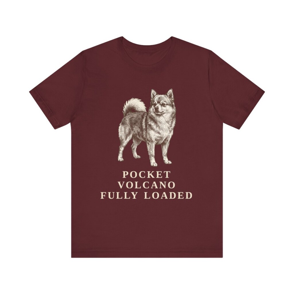 Pomchi Humor Shirt, Vintage Dog Sketch Tee, Dog Humor Gift