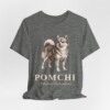 Pomchi Latin Shirt, Vintage Dog Sketch Tee, Dog Latin Gift