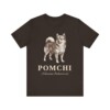Pomchi Latin Shirt, Vintage Dog Sketch Tee, Dog Latin Gift