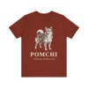 Pomchi Latin Shirt, Vintage Dog Sketch Tee, Dog Latin Gift