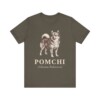 Pomchi Latin Shirt, Vintage Dog Sketch Tee, Dog Latin Gift
