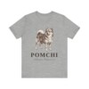 Pomchi Latin Shirt, Vintage Dog Sketch Tee, Dog Latin Gift
