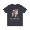 Pomchi Latin Shirt, Vintage Dog Sketch Tee, Dog Latin Gift