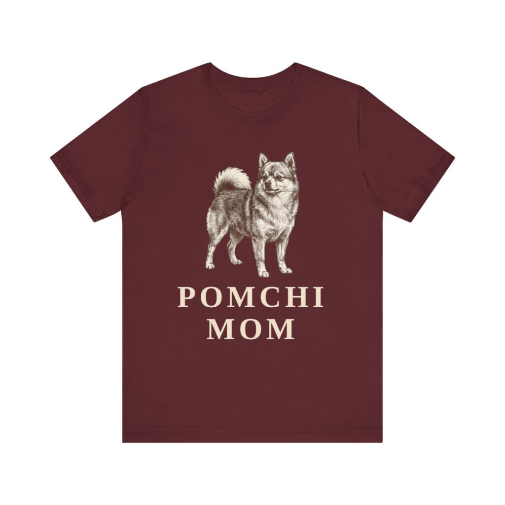 pomchi-mom-shirt-vintage-dog-sketch-tee-dog-mom-gift-42.jpg Pomchi Mom Shirt, Vintage Dog Sketch Tee, Dog Mom Gift