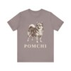 Pomchi Shirt, Vintage Dog Sketch Tee, Dog Lover Gift