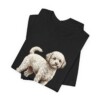 Poochon Dad Shirt, Vintage Dog Sketch Tee, Dog Dad Gift