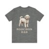 Poochon Dad Shirt, Vintage Dog Sketch Tee, Dog Dad Gift