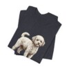 Poochon Humor Shirt, Vintage Dog Sketch Tee, Dog Humor Gift