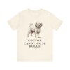 Poochon Humor Shirt, Vintage Dog Sketch Tee, Dog Humor Gift