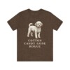 Poochon Humor Shirt, Vintage Dog Sketch Tee, Dog Humor Gift