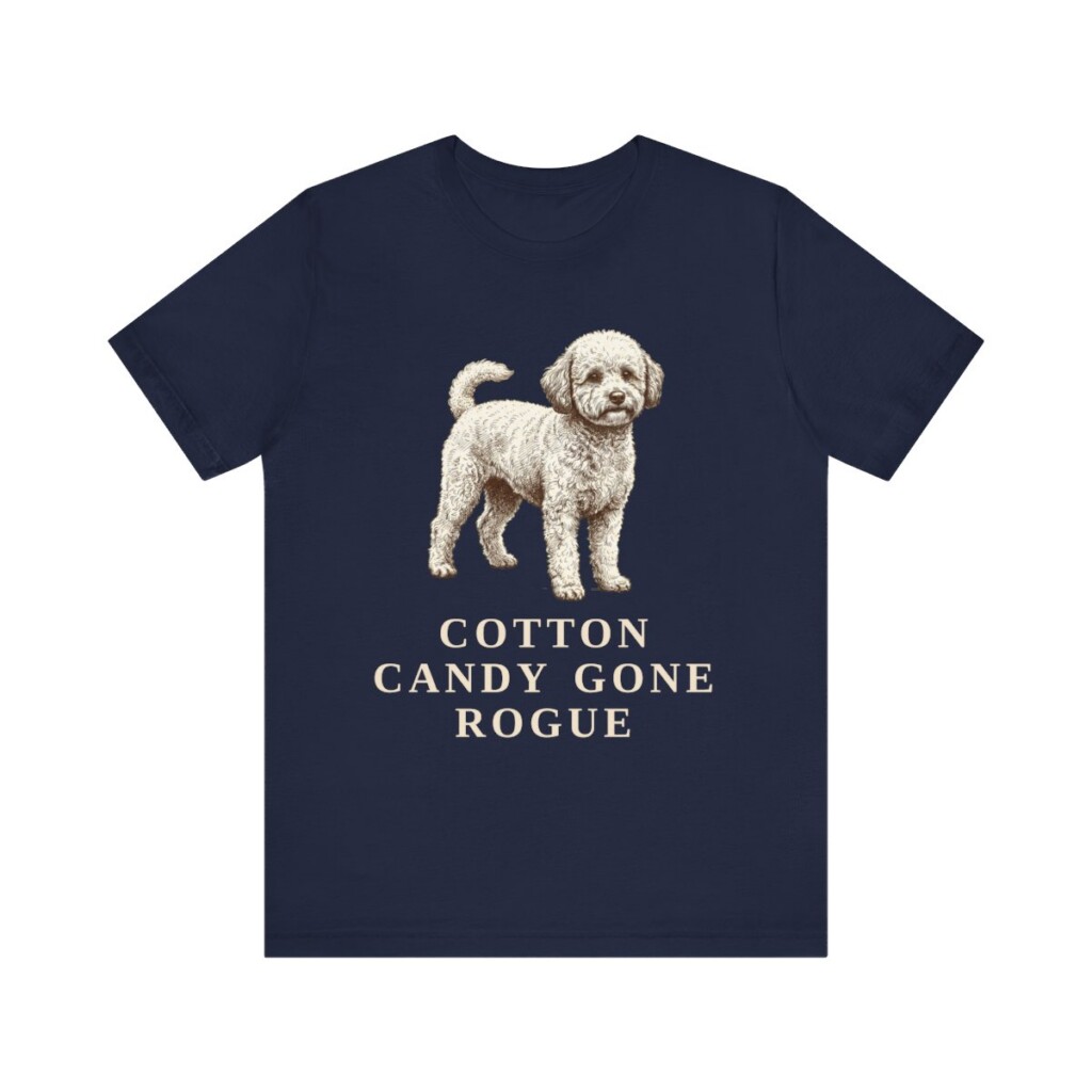 Poochon Humor Shirt, Vintage Dog Sketch Tee, Dog Humor Gift