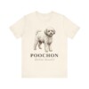 Poochon Latin Shirt, Vintage Dog Sketch Tee, Dog Latin Gift