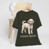 Poochon Shirt, Vintage Dog Sketch Tee, Dog Lover Gift