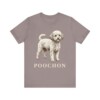Poochon Shirt, Vintage Dog Sketch Tee, Dog Lover Gift