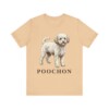 Poochon Shirt, Vintage Dog Sketch Tee, Dog Lover Gift