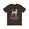 Portuguese Podengo Humor Shirt, Vintage Dog Sketch Tee, Dog Humor Gift