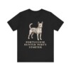 Portuguese Podengo Humor Shirt, Vintage Dog Sketch Tee, Dog Humor Gift